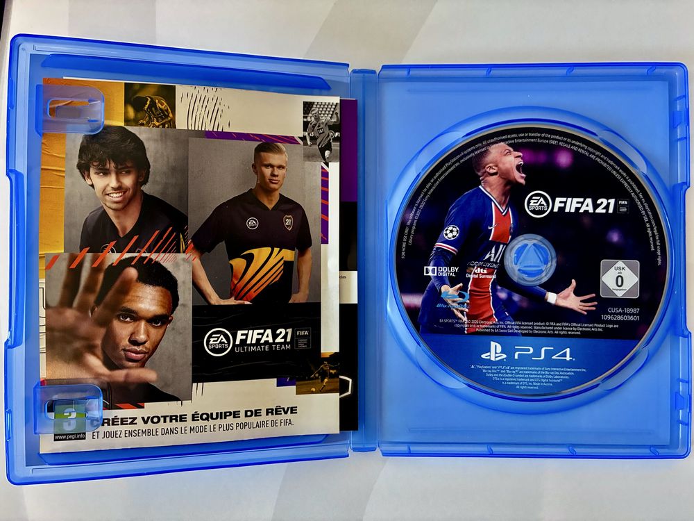 КАТО НОВА FIFA 21 EA Sports PS4 / PS 4 / PS5 / PS 5