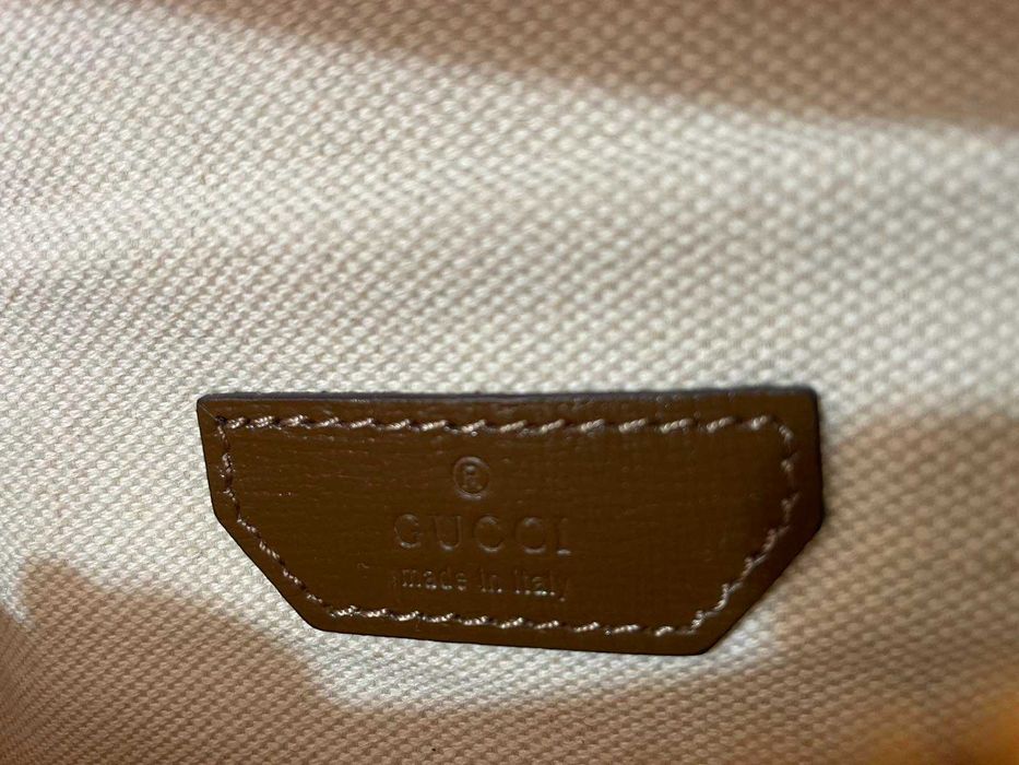 Чантичка за кръст Гучи Оригинална Supreme Кожа Колан Gucci Belt Bag