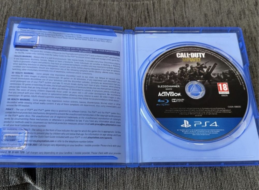 КАТО НОВ Call Of Duty WWII PS4 / PS5  PS Play Station 4 5