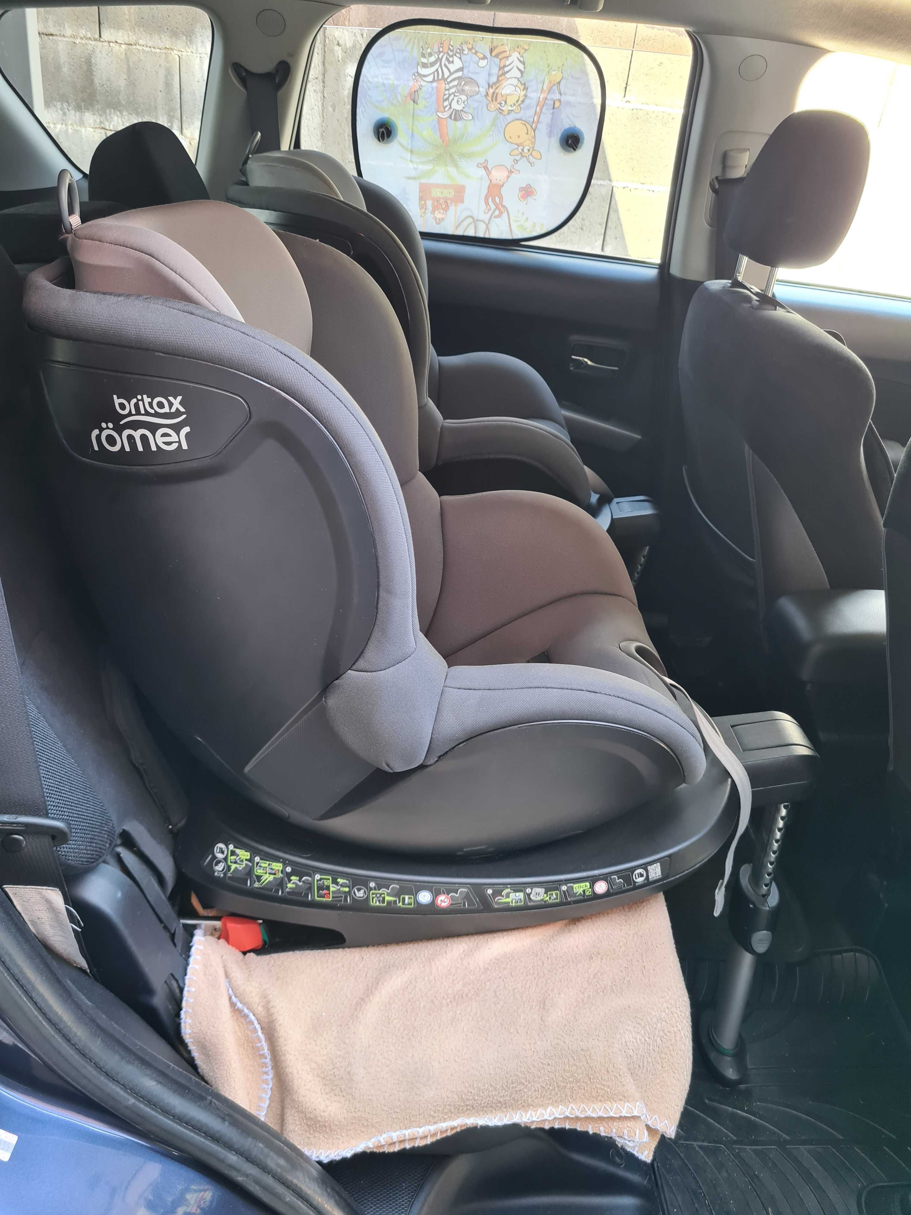 Столче за кола ISOFIX Britax ROMER DUALFIX2 R Storm Grey, 0-18 kg