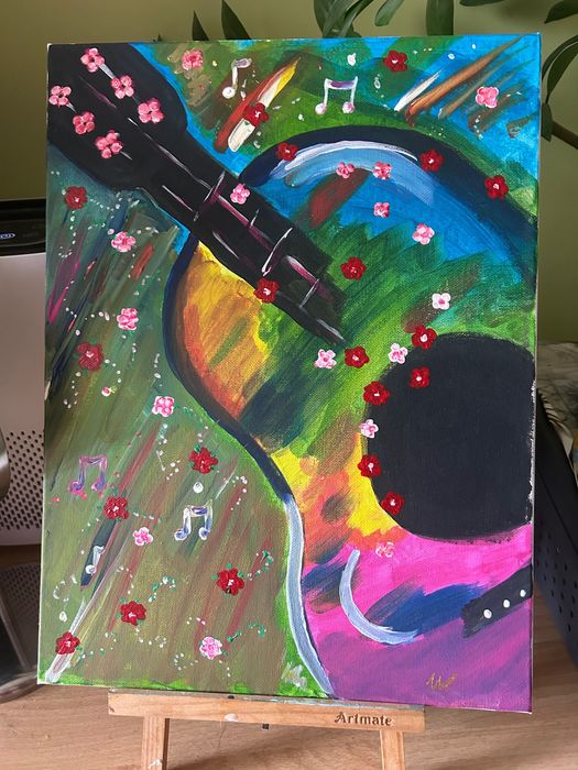 Картина усещане за музика