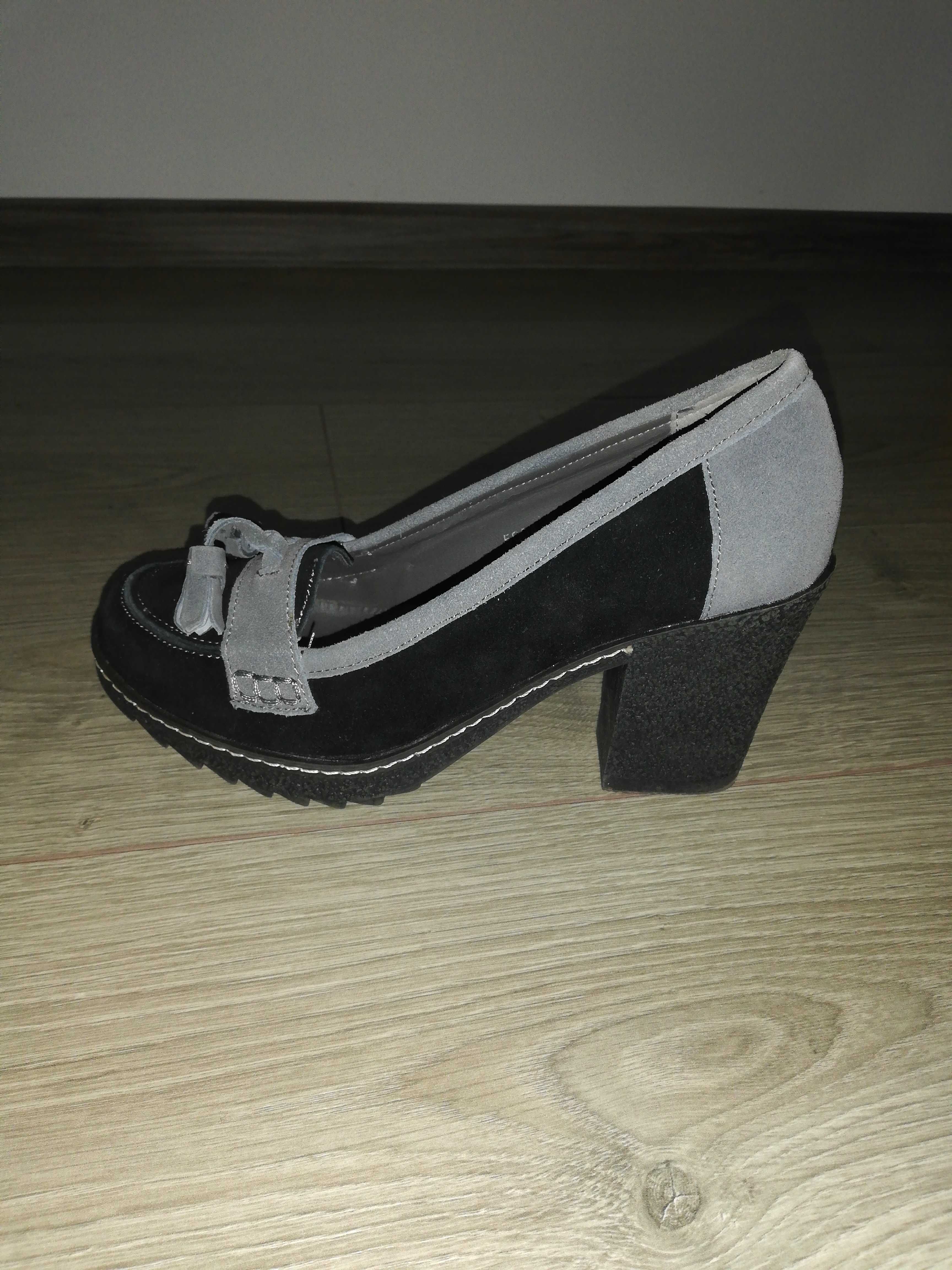 Pantofi dama piele