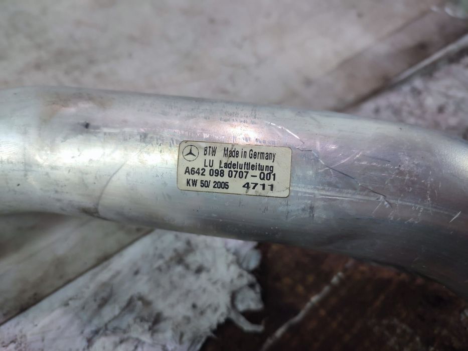 Conducta intercooler 3.0 cdi om642 a6420980707 Mercedes-Benz E-Class