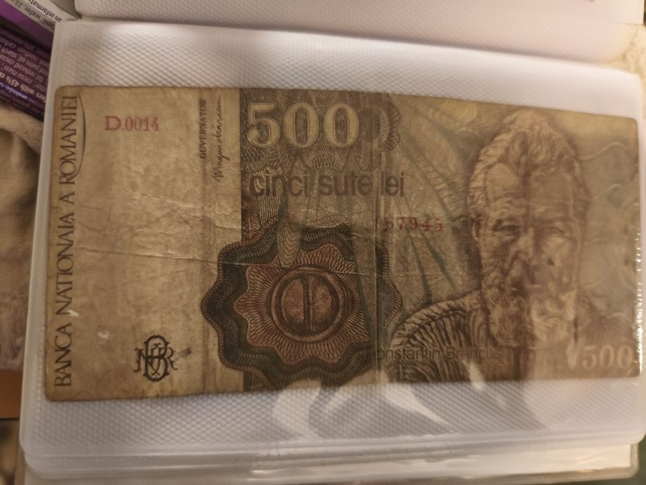 Bancnote 500lei 1991