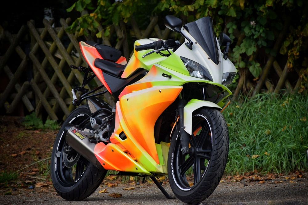 Yamaha yzf 125 ideal pt pers mici de inaltime