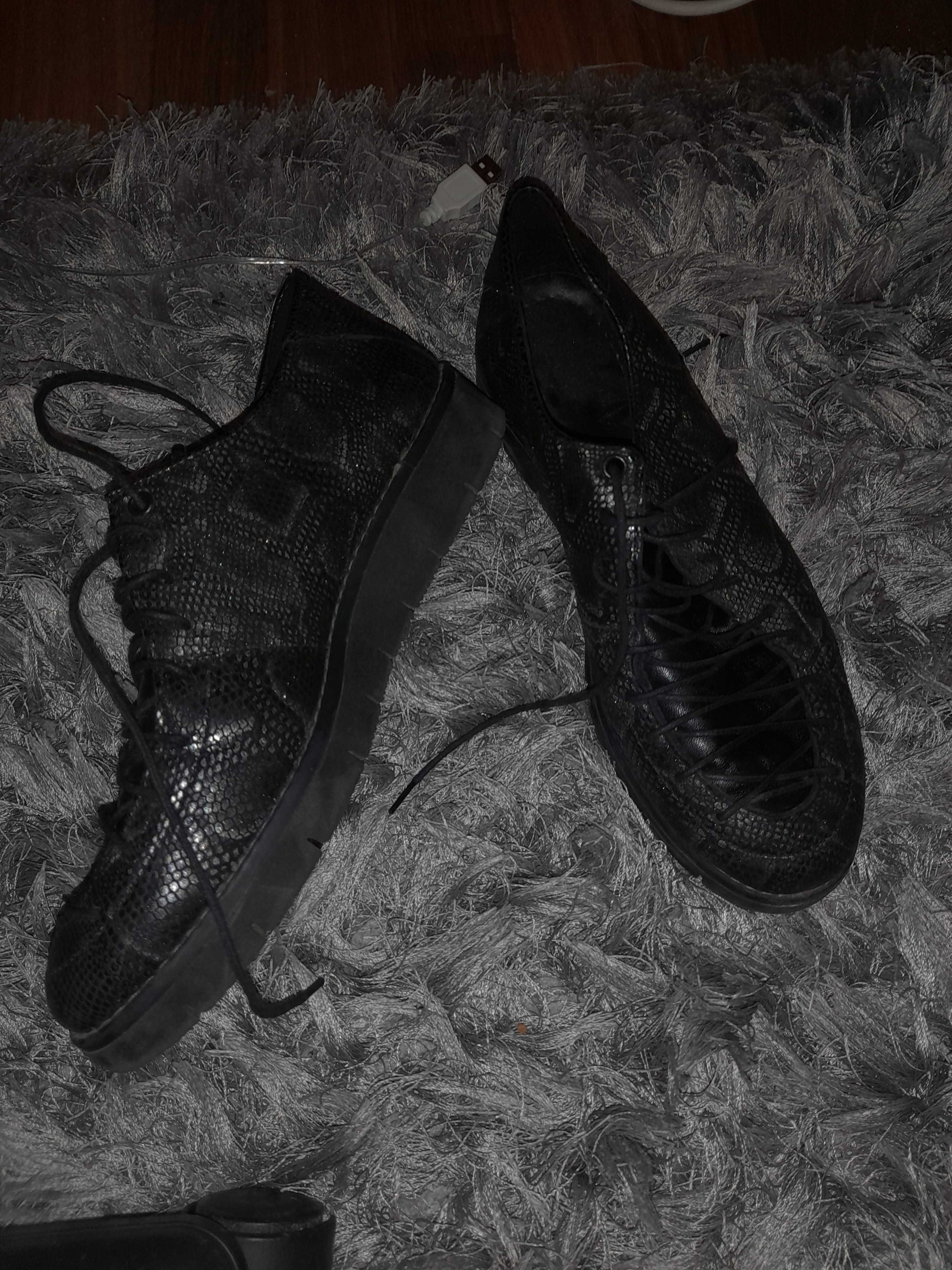 Pantofi piele naturală