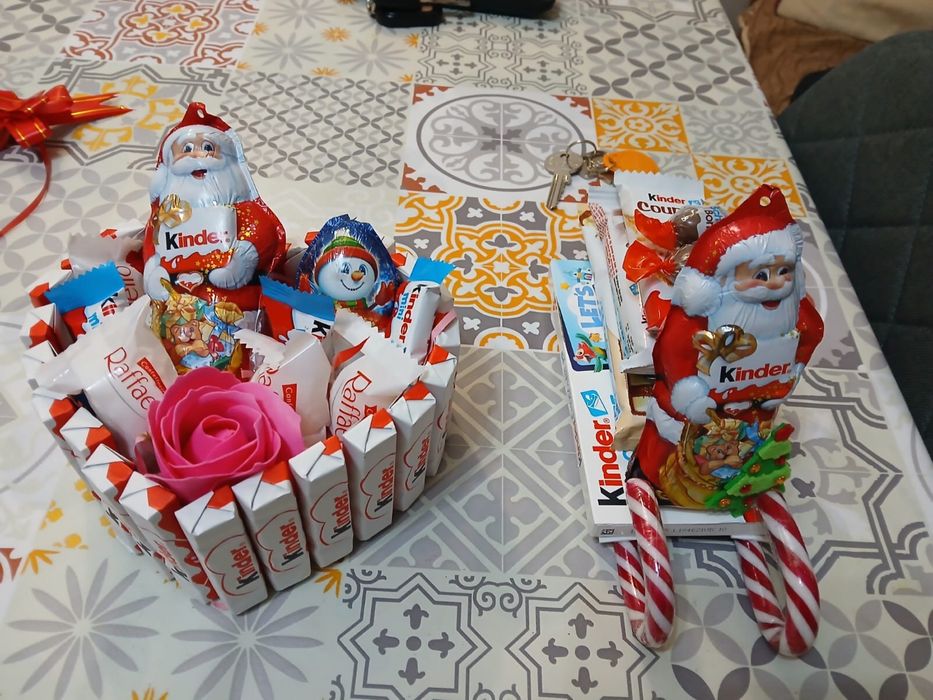 Cadouri Paște - Coșulețe Cu Dulciuri