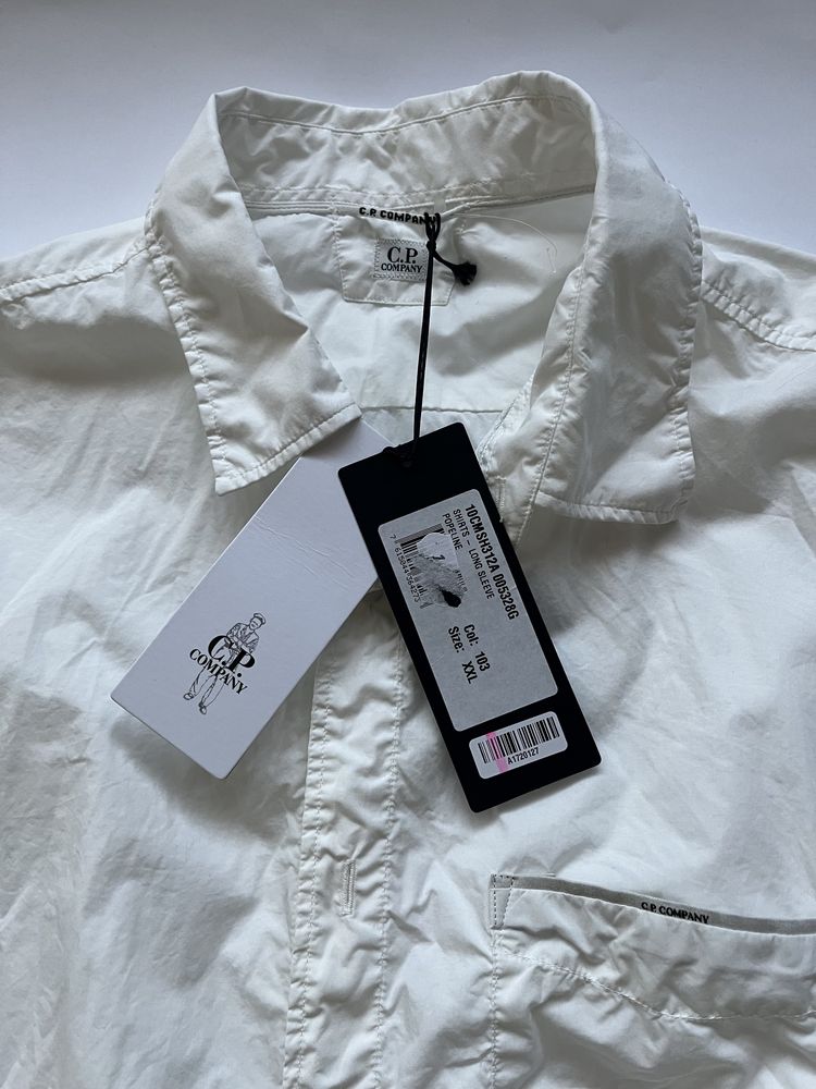 C.P. Company - Popeline Long Sleeve Shirt - НОВА ХЛ / Оригинал
