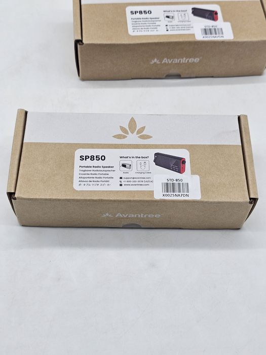 Boxa portabila Avantree SP850, Radio FM, Negru/Rosu