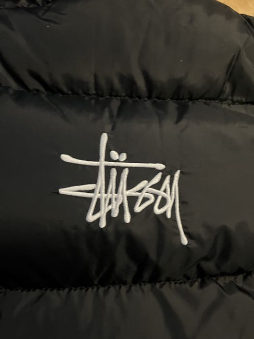 Stussy puffer jacket size M