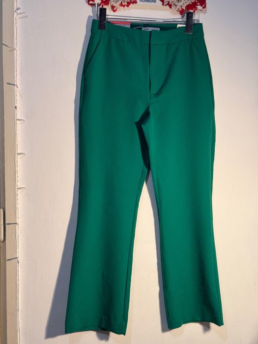 Pantaloni eleganți, evazați, Sinsay, S