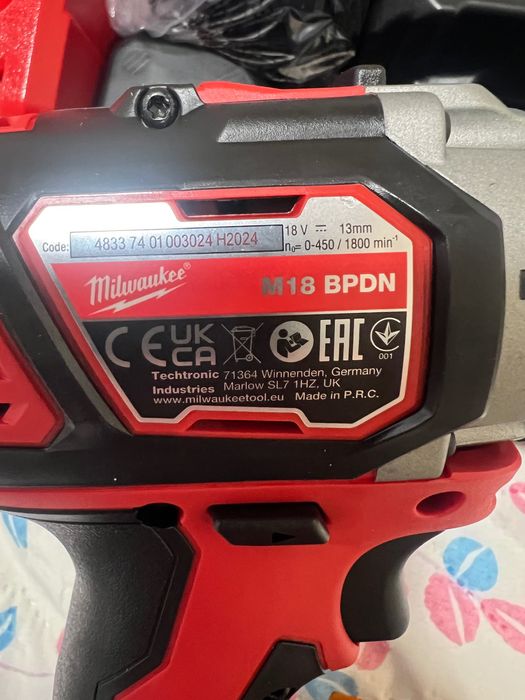 Aкумулаторен ударен винтоверт MILWAUKEE M18 BPDN