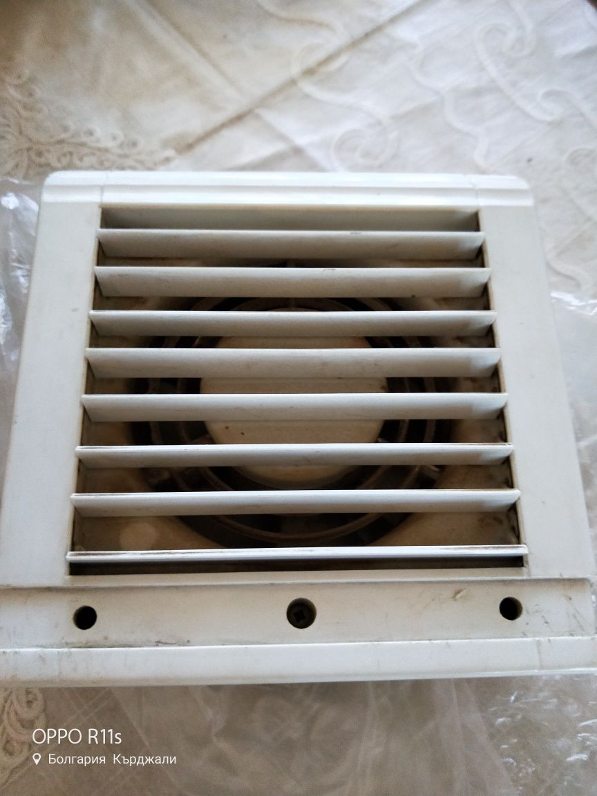 Вентилатор за прозоречен или стенен монтаж