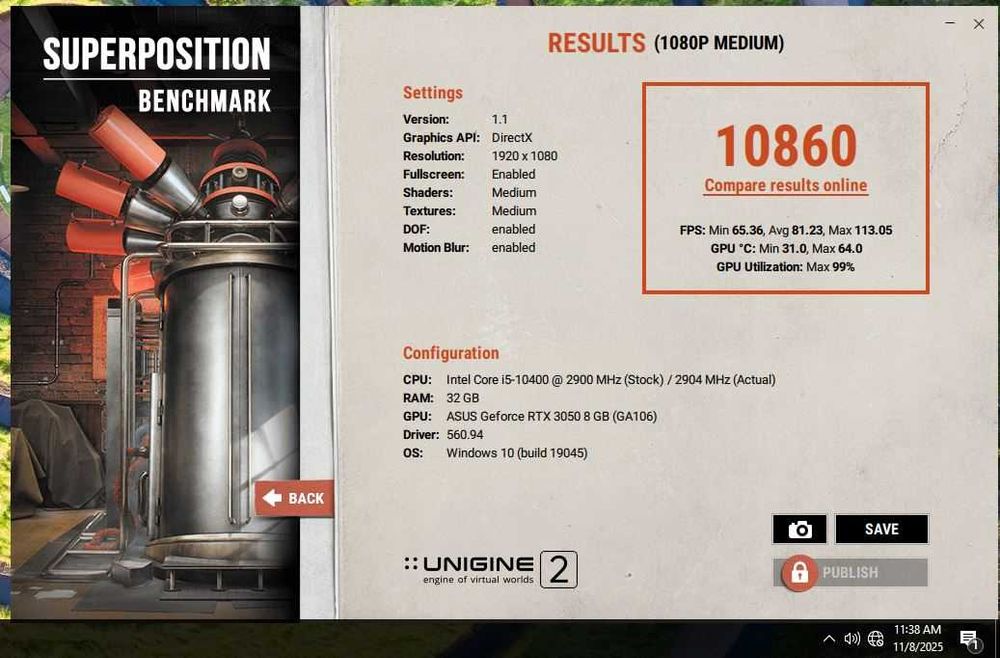 Placa video ASUS Dual GeForce RTX 3050 OC Edition 8GB DDR6 128bit