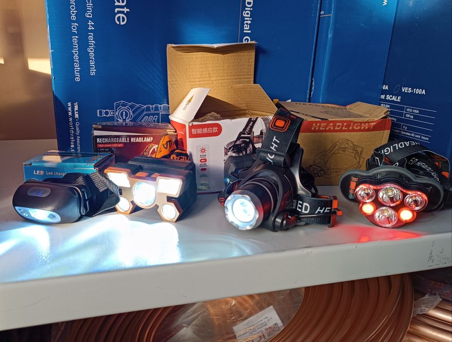 Фонарь налобный светодиодный