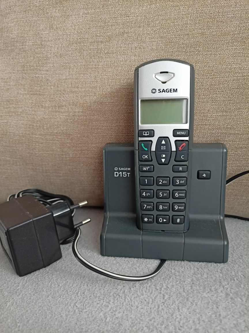 Telefon Sagem D15T pentru rețeaua cu fir