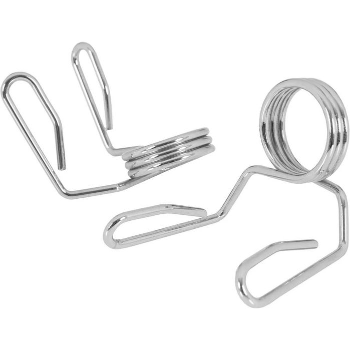 Încuietori cu arc pentru bare 50/51 mm cromate set de 2