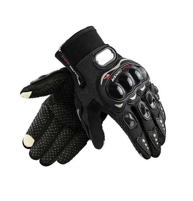 Manusi protectie Moto, marime XL, Negru