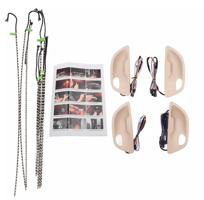 Kit lumini Led lumina ambientala ambient Doua culori Bmw 5 F10 F11