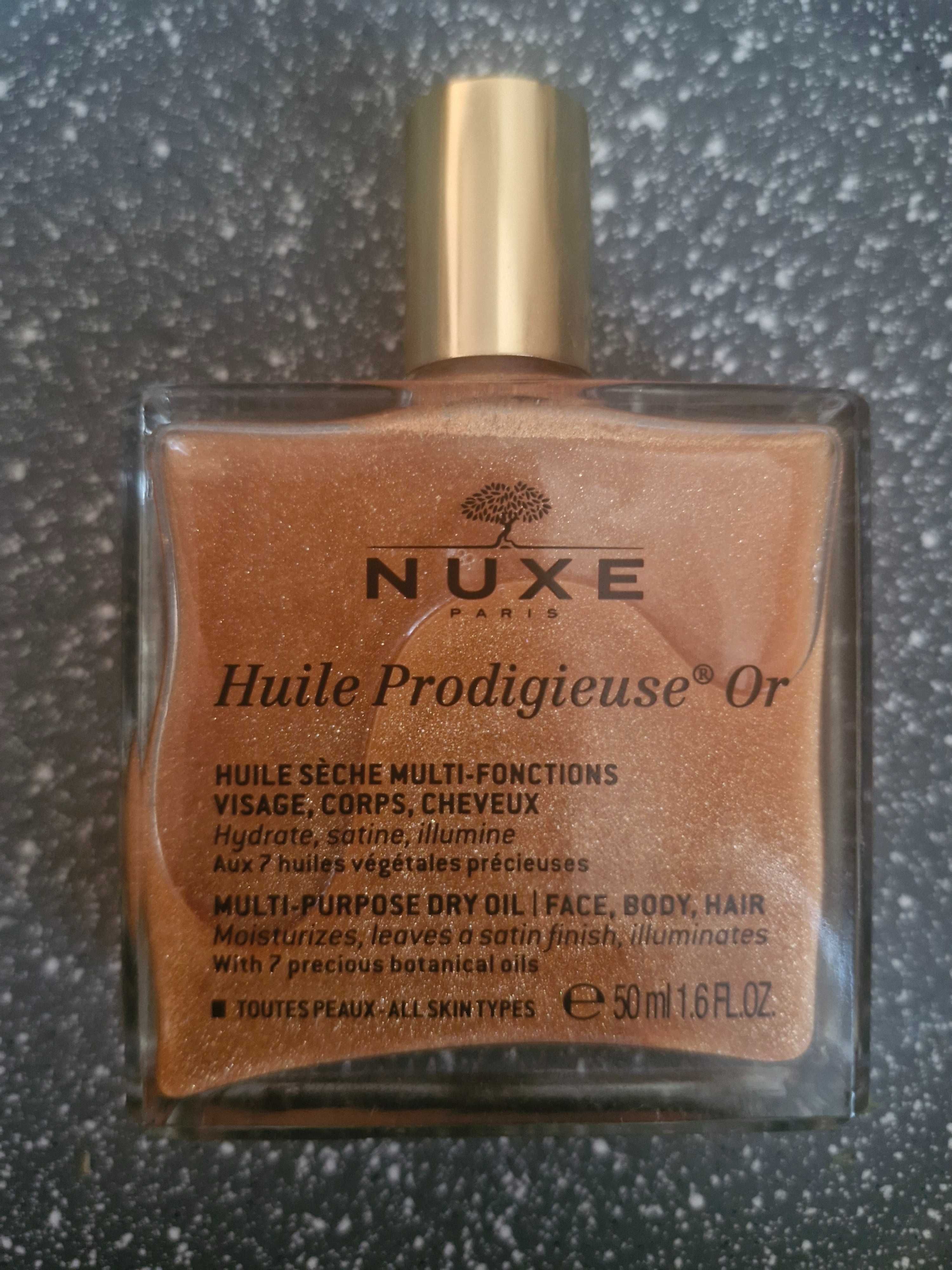 Ново NUXE сухо олио със златни частици