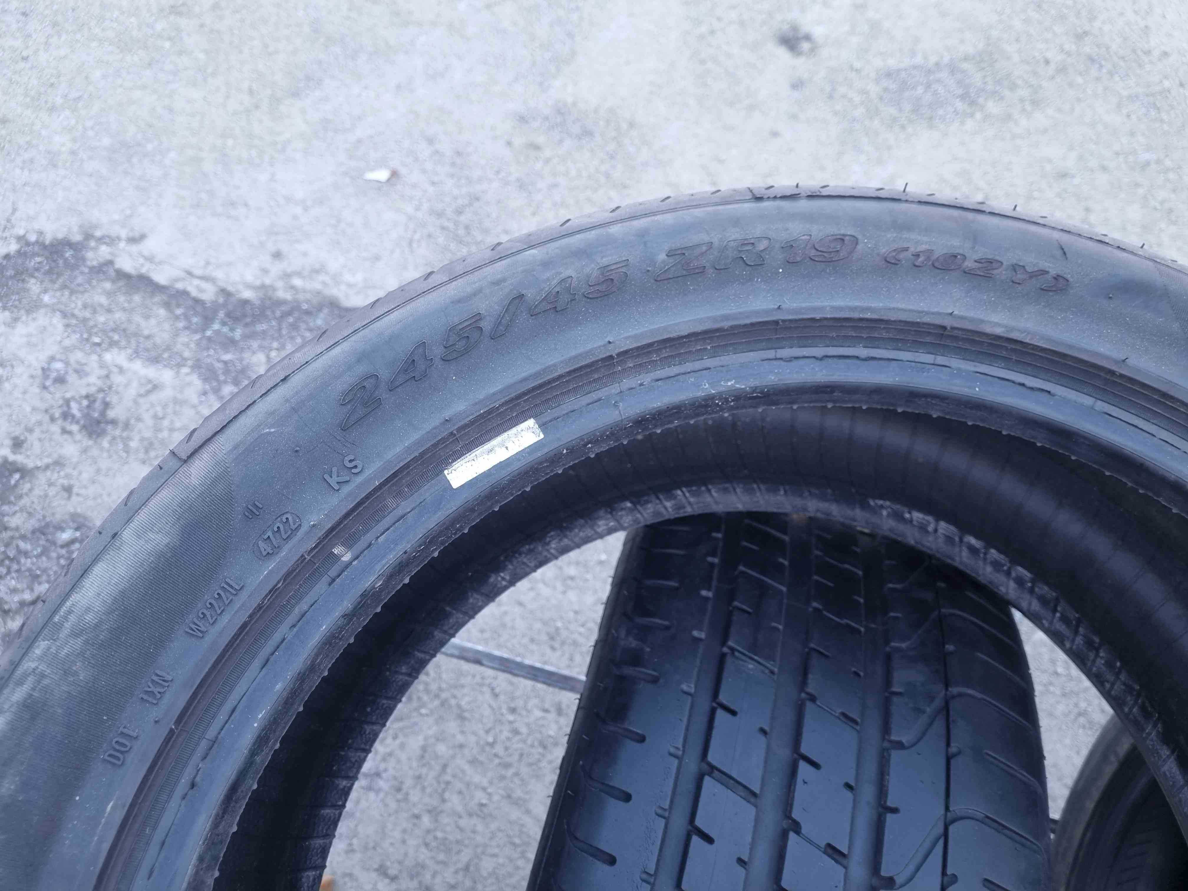 SET 2 Anvelope Vara 245/45 R19 PIRELLI P Zero 102Y