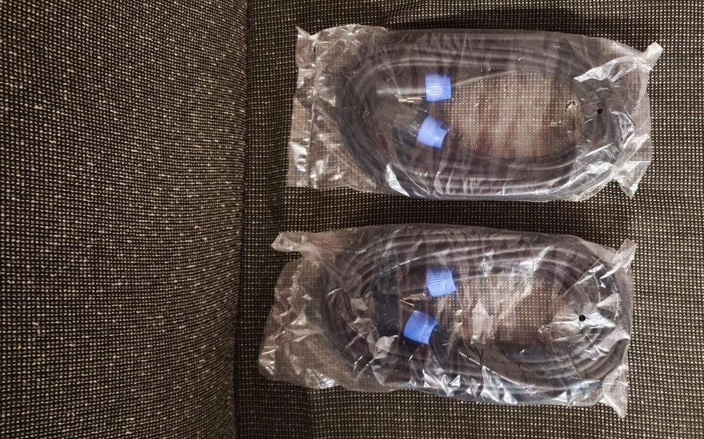 2 бр. Аудио кабел SPIKON, 10 метра