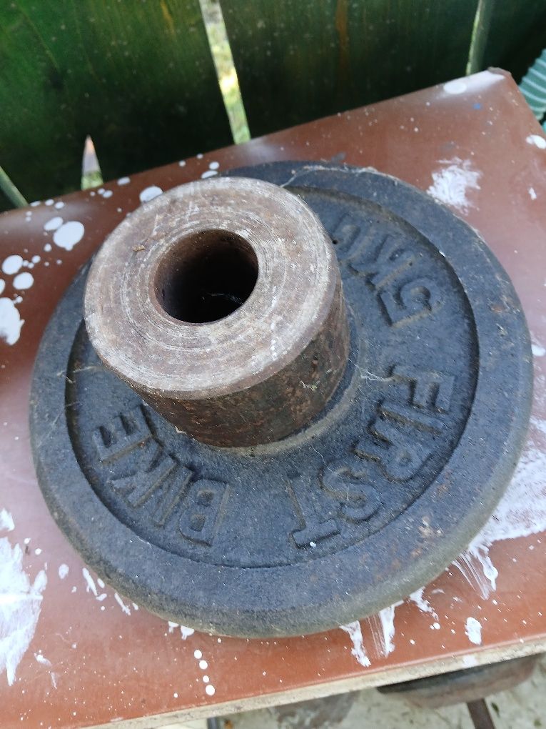Masa lucru forță cu greutăți și 3 bare metalice