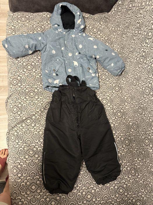 Зимний костюм для малыша 92 размер