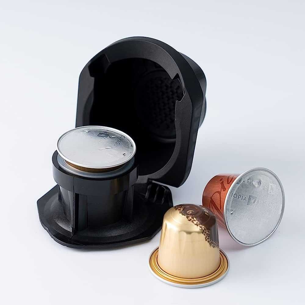 Adaptor reutilizabil Nespresso pentru capsule cafea Dolce Gusto