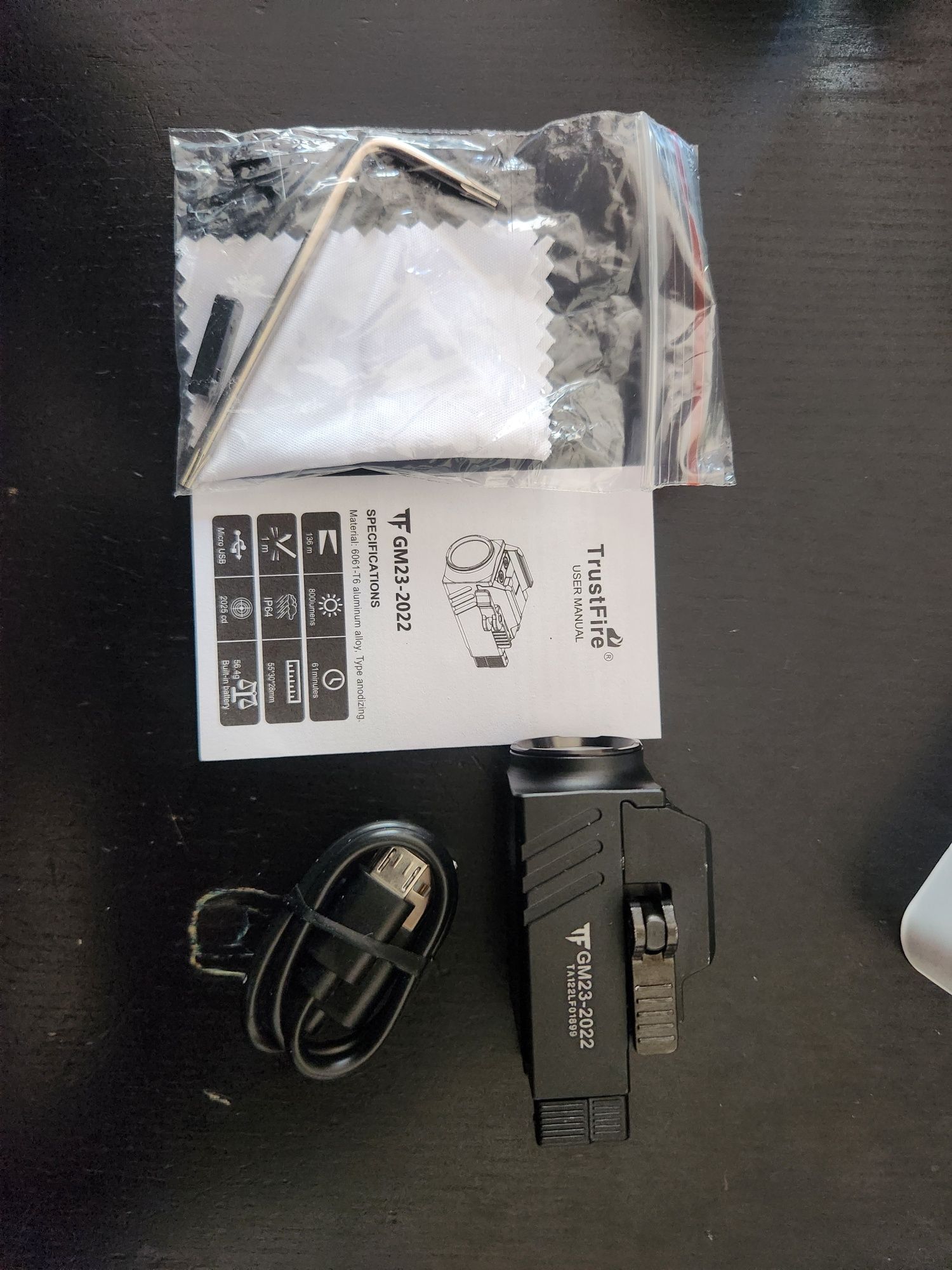 Lanterna pistol TrustFire GM23-2022