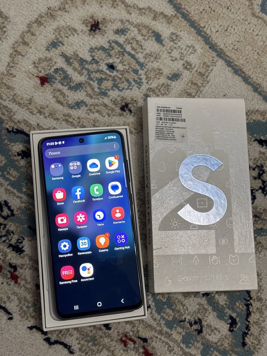 Samsung s 21 fe 128gb озу 6 гб торга нет