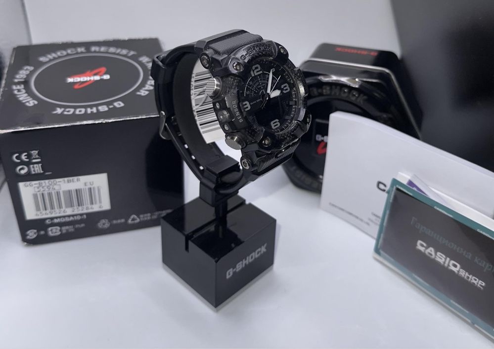 Часовник Casio G-Shock MudMaster GG-B100-1B, Bluetooth, Quad sensor