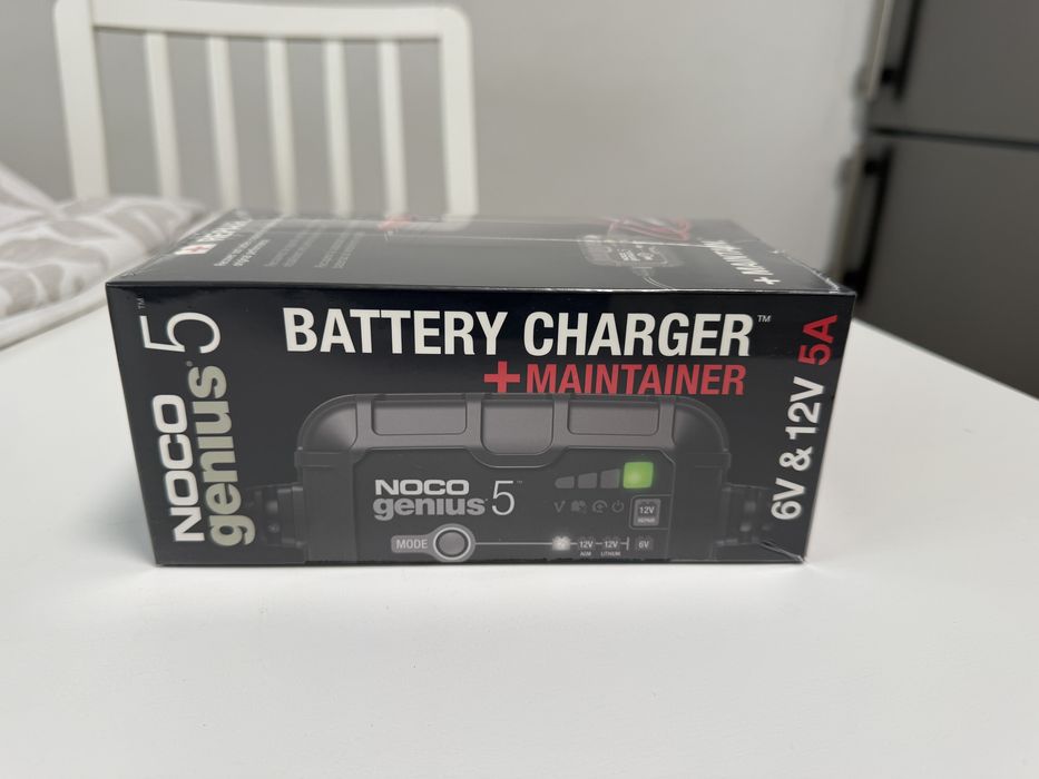 Redresor NOCO Genius 5 auto-moto 6V-12V 5A pentru acumulatori max 120A