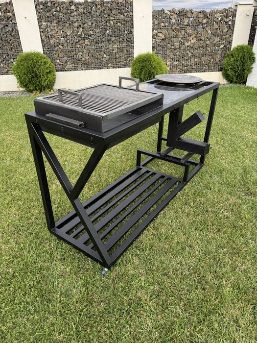 Grătar de grădină premium – design modern și durabilitate maximă!