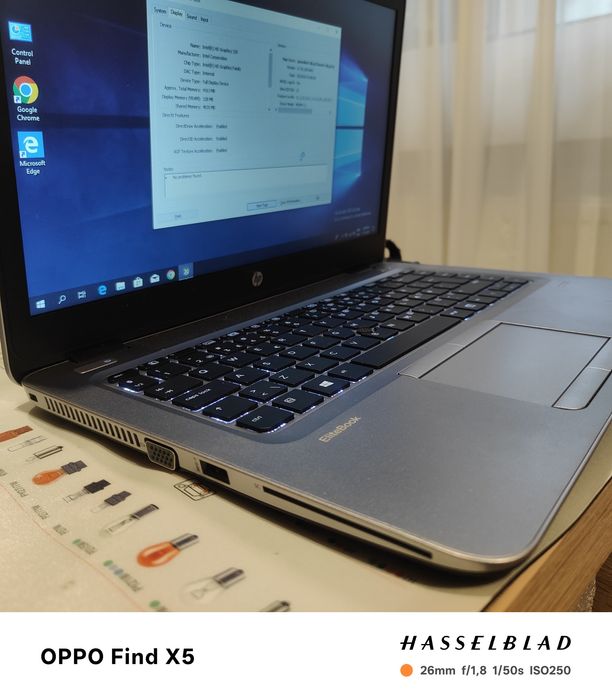 HP Elitebook 840 i5 gen 6th 2,4ghz quad core ram 8gb SSD 240gb