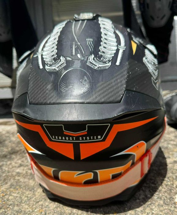 Каска AIROH за ендуро крос мотор мото мотокрос мекица планинско колело