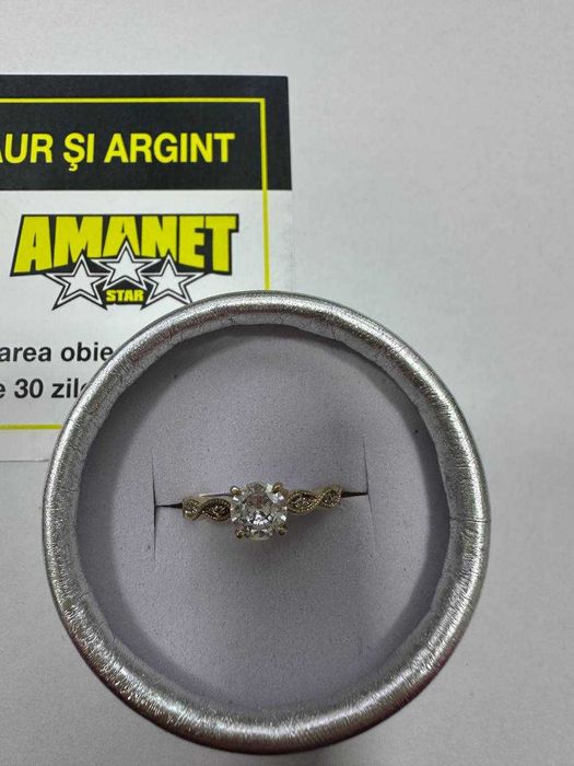 Inel piatra aur 14k 2.71gr (CTG)