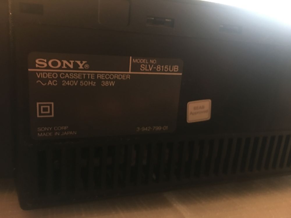 SONY SLV 815 HiFi Видео Рекордер. Перфектно Работещ! Mega Rare!