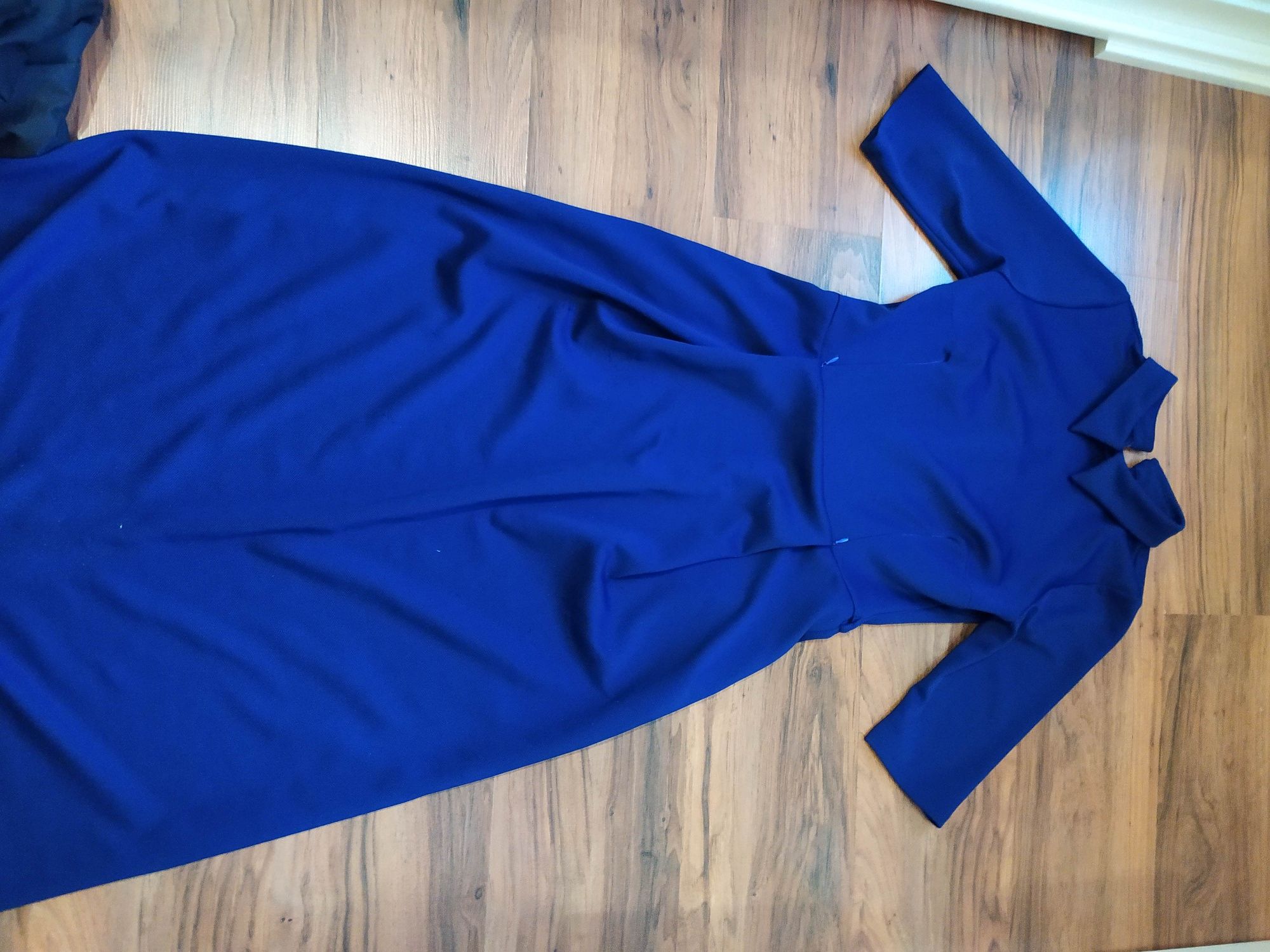 Платье синее размер 44-46
