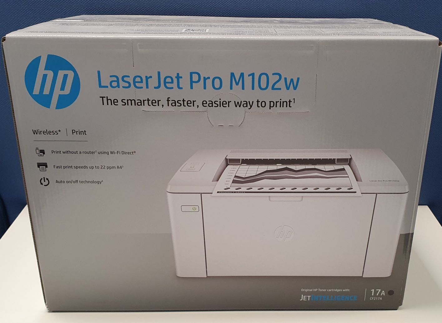 Nou Sigilat HP LaserJet PRO M102W Imprimanta Laser A4 Wireless 128 Mb