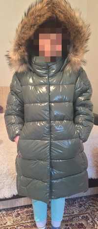 Зимняя куртка на девочку рр 134