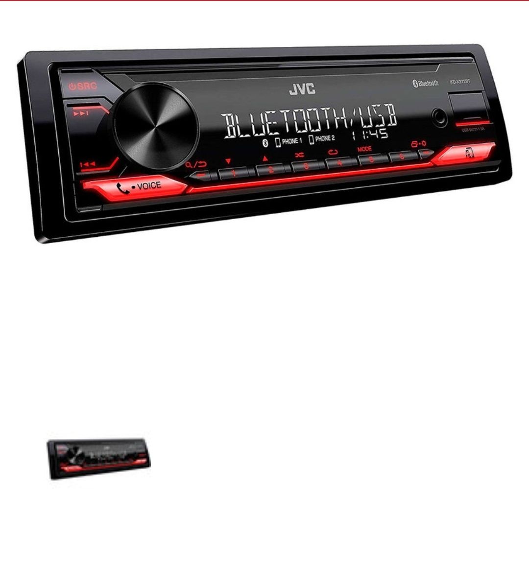 Авто Ресийвър JVC KD-X272BT BLUETOOTH, 4 X 50 W, USB