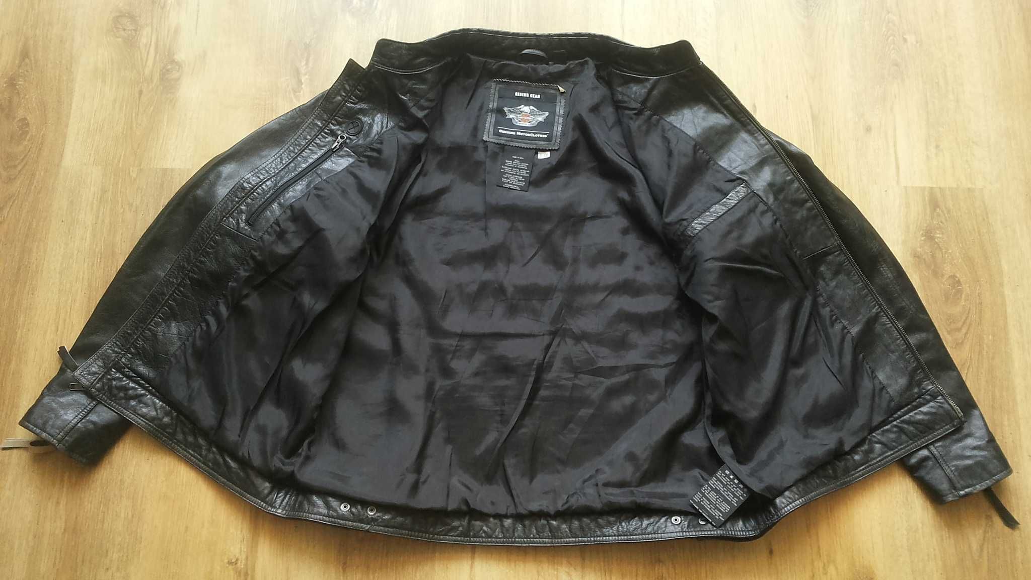 HARLEY DAVIDSON MOTO Leather Jacket Размер XL мото яке есте. кожа 9-27