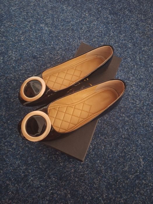 Balerini lacuiti 36 piele