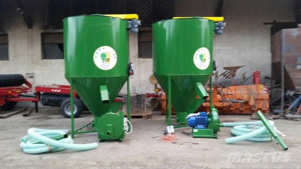 Micro FNC moara 7.5 kW + amestecator 500 kg NOU Garanție 24 luni