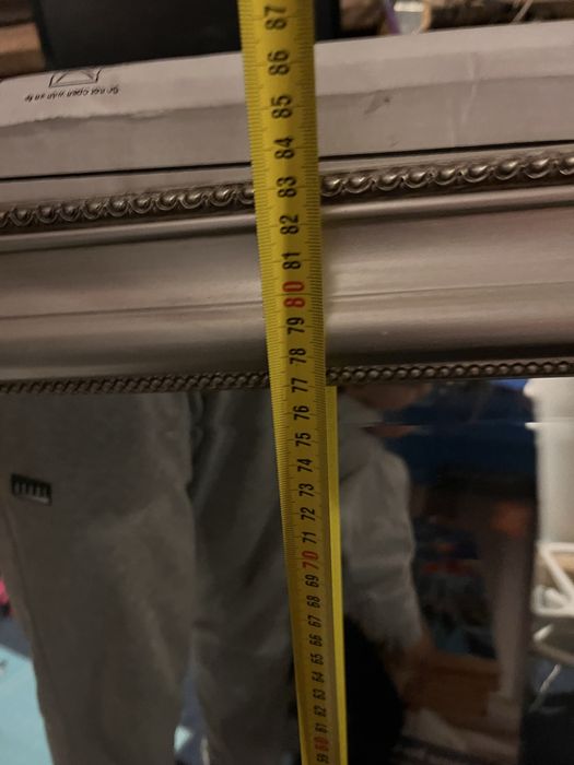 Oglinda rama argintie 70x90 (nou)