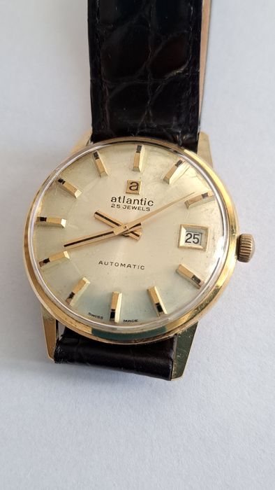 Ceas de Aur 18 K Atlantic Automatic