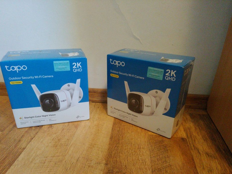 2 Camere supraveghere exterior - Tapo C320WS