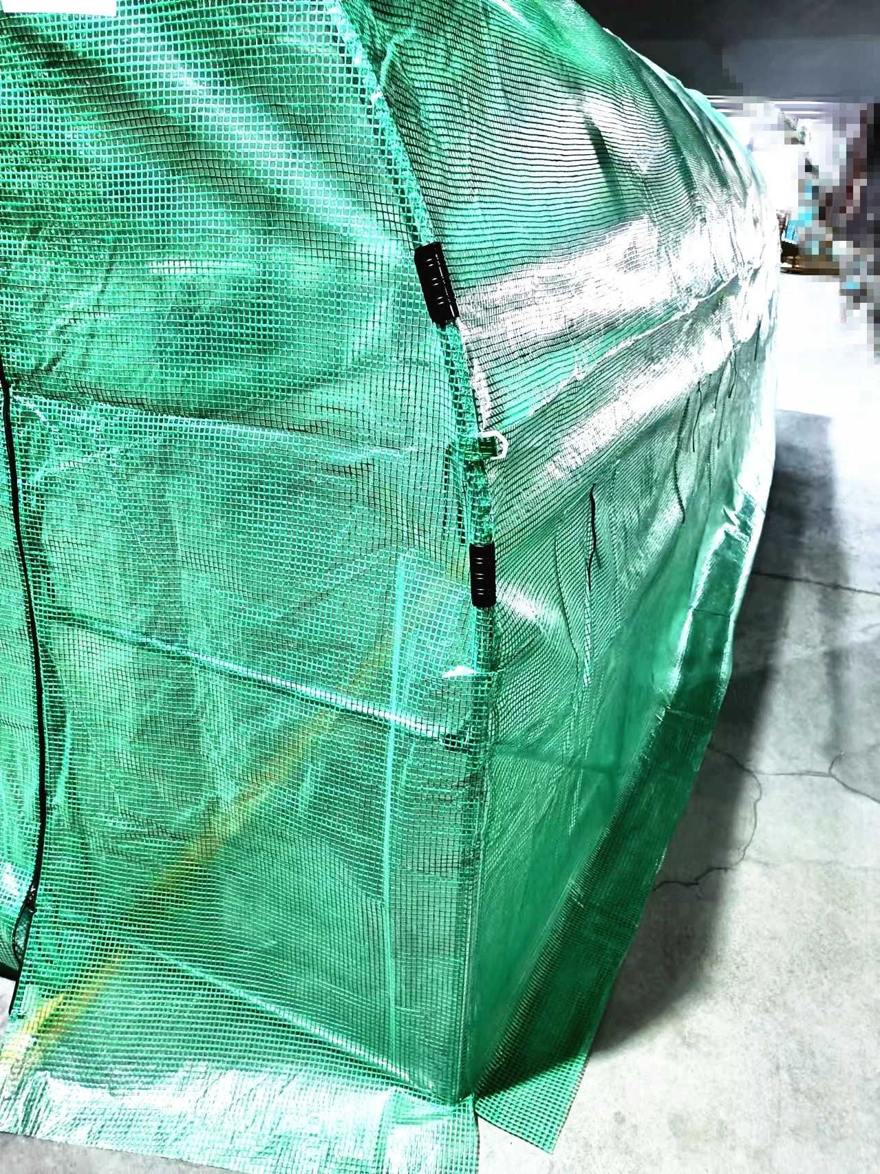 Solar de grădină 8x3x2.2m, polietilenă 240 g/m2 UV+, țeavă 26 * 1.2mm