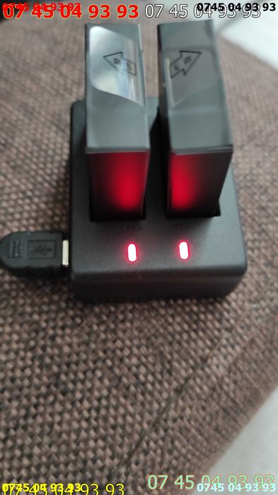 acumulator incarator tip go pro cu proba NOI